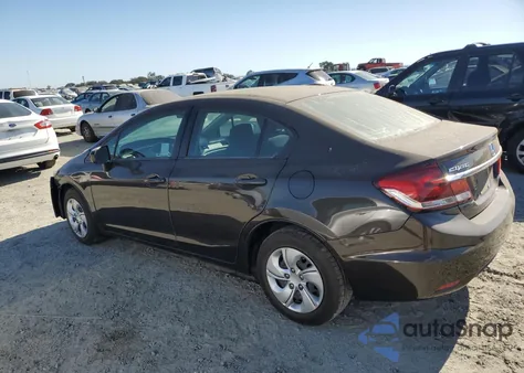 2014 Honda Civic Lx из США, поврежденный, VIN 2HGFB2F53EH511466